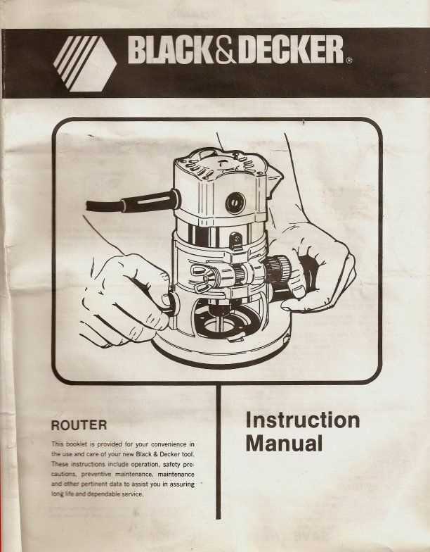 black & decker owners manuals