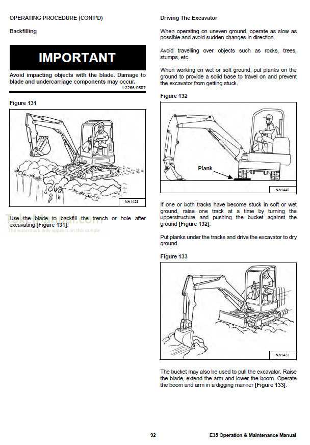 bobcat e35 owners manual