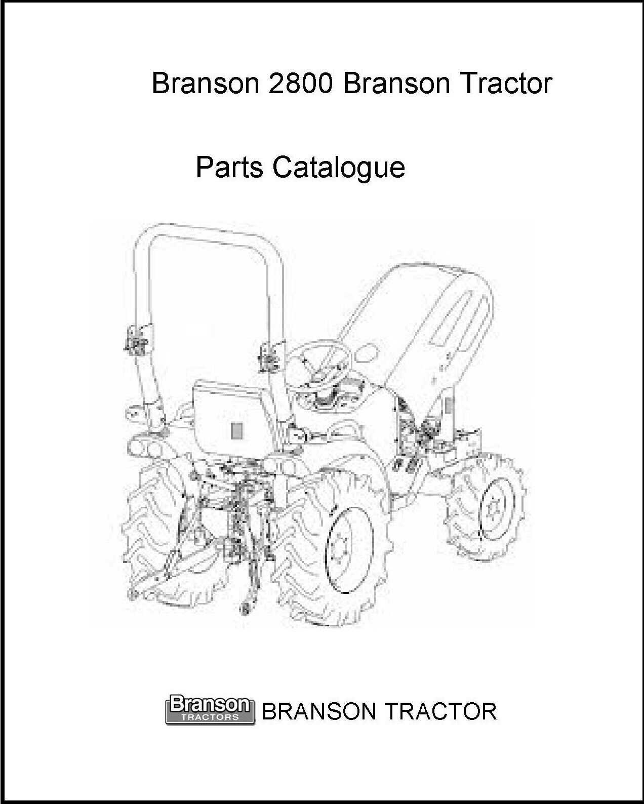 branson tractor owners manual