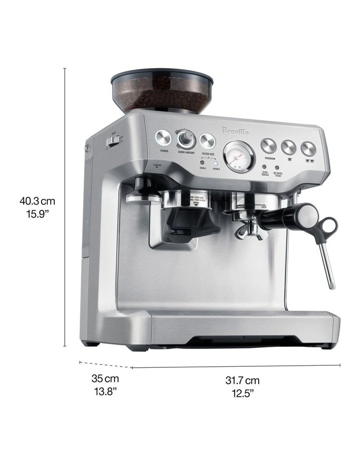 breville barista express owners manual