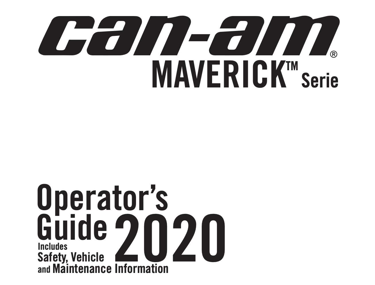 can am maverick owners manual