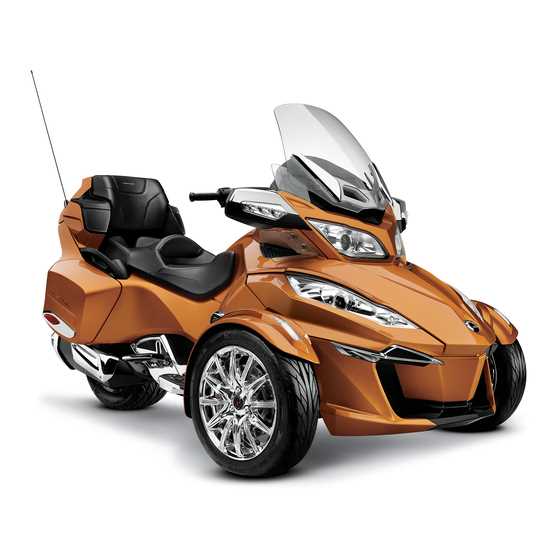 can am spyder rt limited owners manual