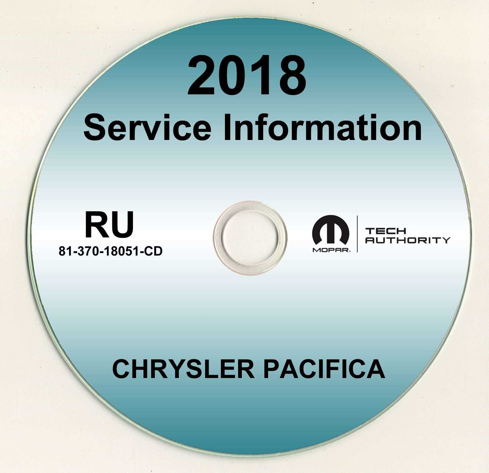 chrysler pacifica 2018 owners manual