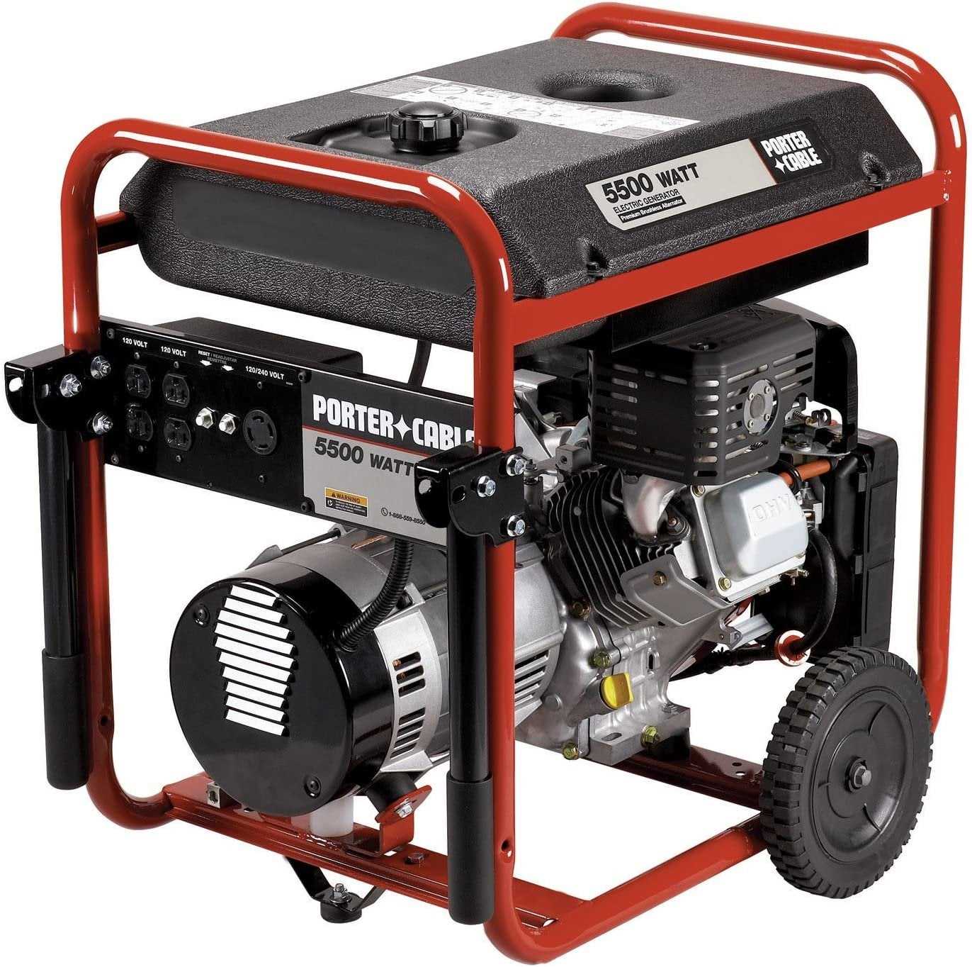 coleman vertex 5500 generator owners manual