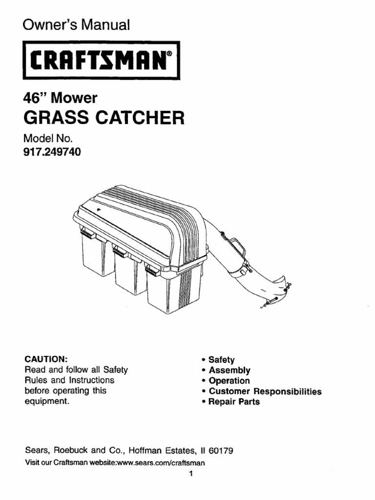 craftsman rer 1000 owners manual