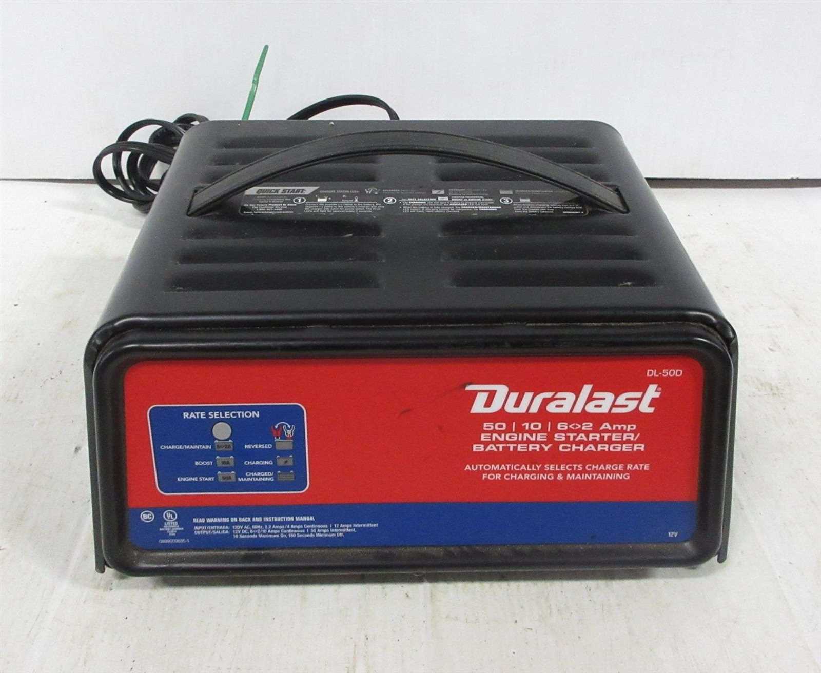 duralast dl 85d owners manual