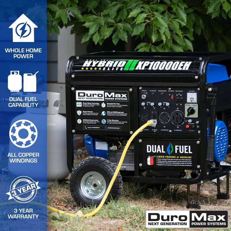 duromax xp10000eh owners manual