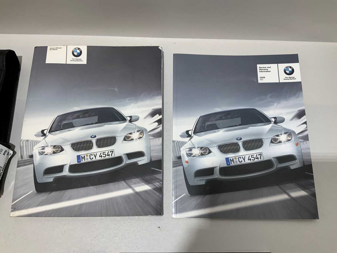 e90 m3 owners manual