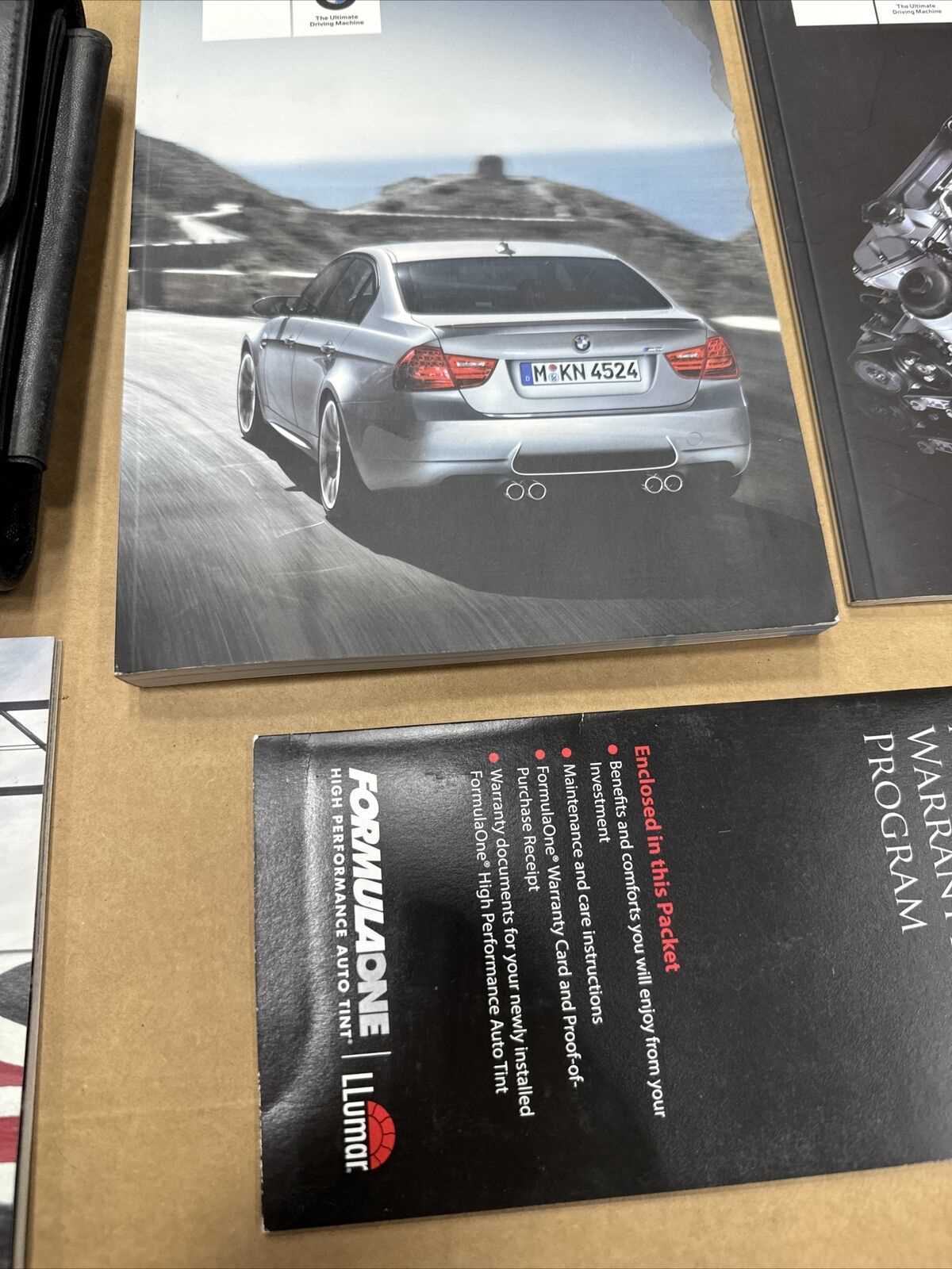 e90 m3 owners manual