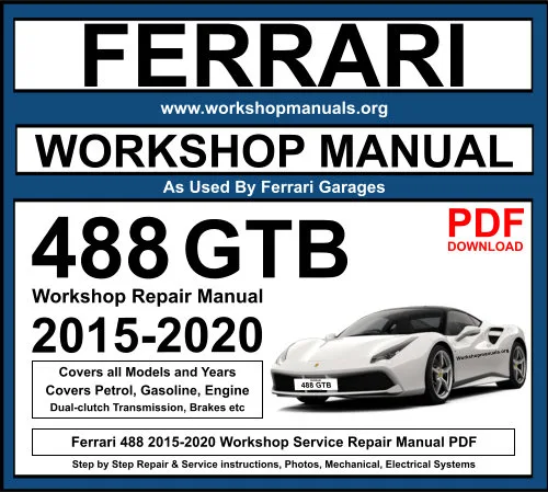 ferrari 488 owners manual