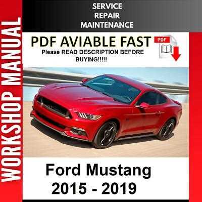 ford mustang 2017 owners manual