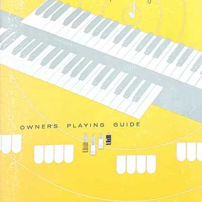 hammond organ owners manual