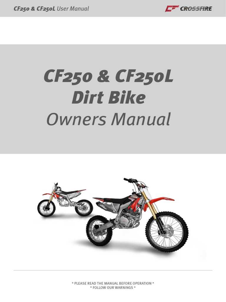 honda dirt bike owners manual