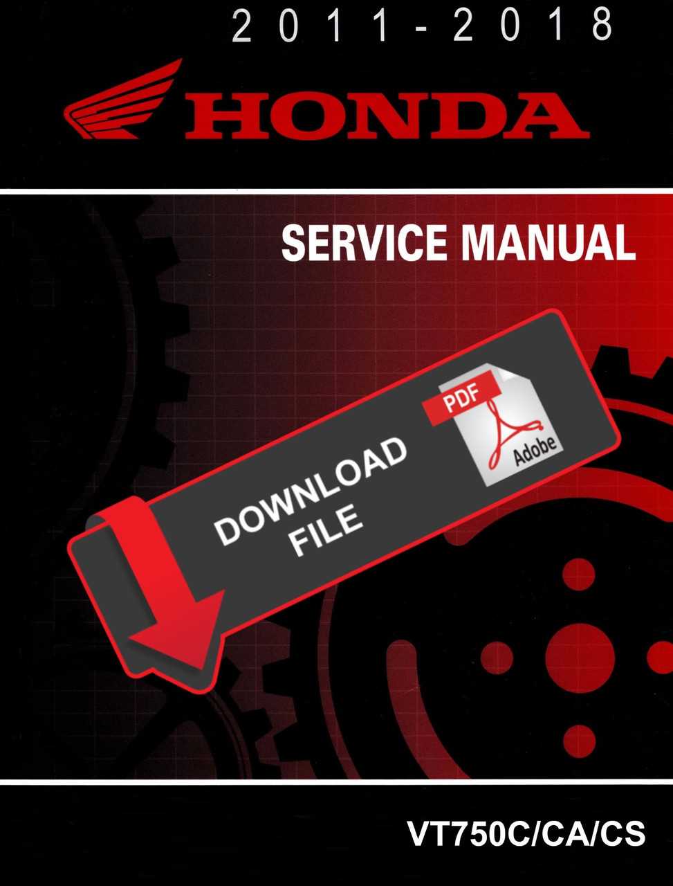 honda shadow 750 owners manual