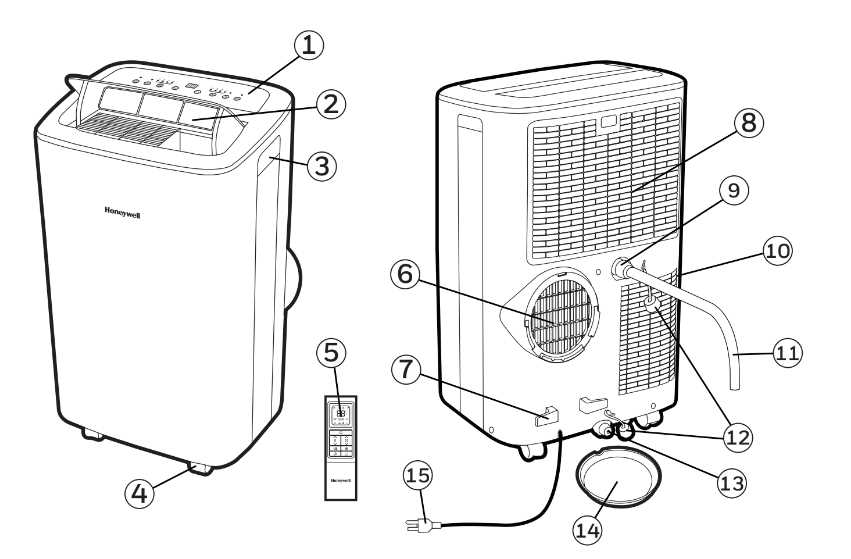 honeywell portable air conditioner owners manual