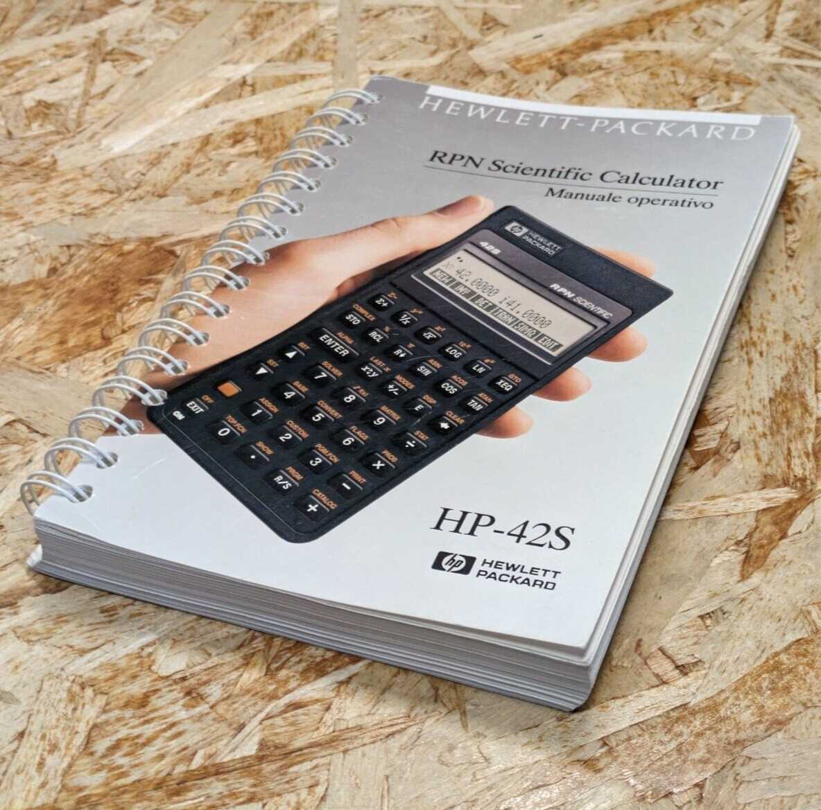 hp 42s owners manual