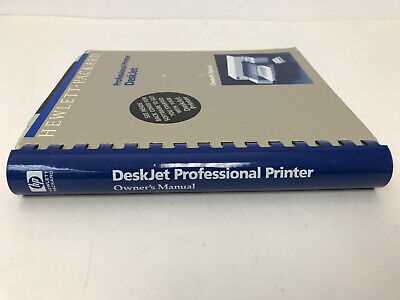 hp printer owners manual