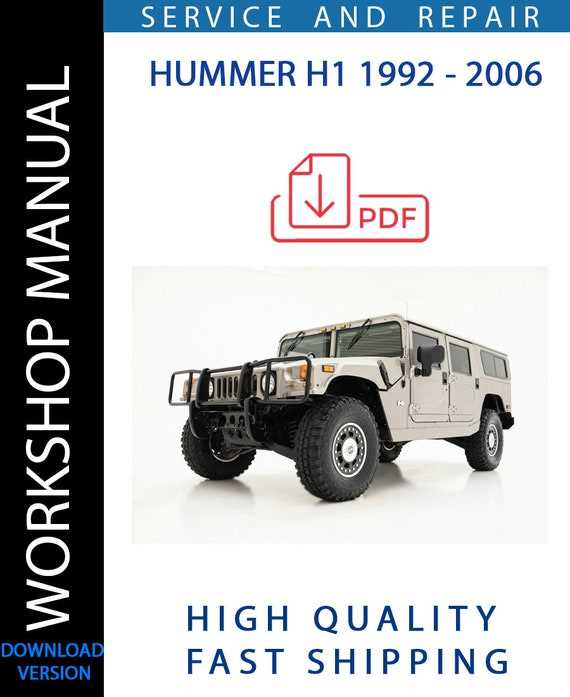 hummer h1 owners manual