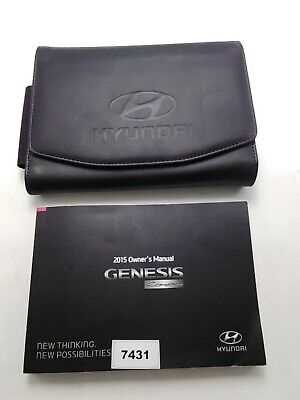 hyundai genesis owners manual 2015