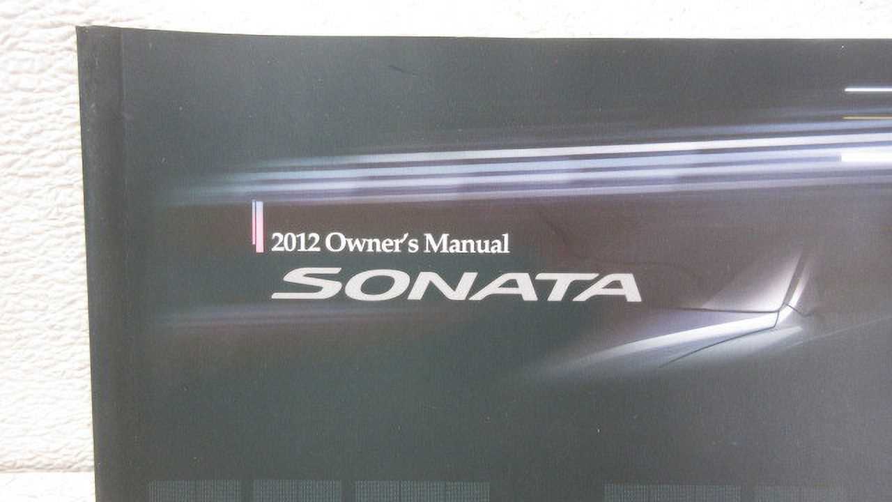 hyundai sonata owners manual