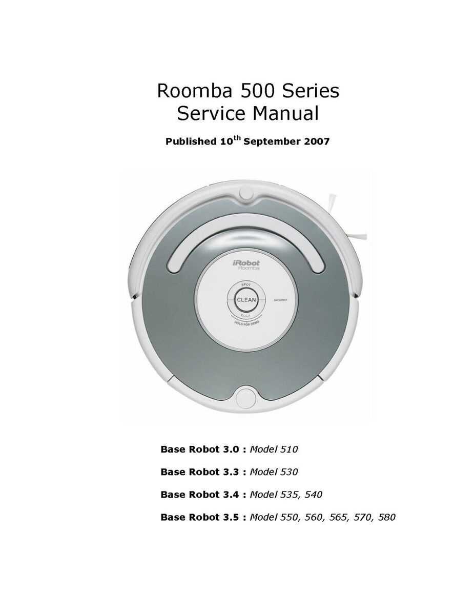 irobot roomba 600 series owners manual