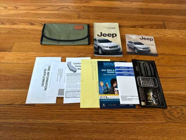 jeep grand cherokee 2011 owners manual