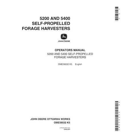 john deere 5200 owners manual