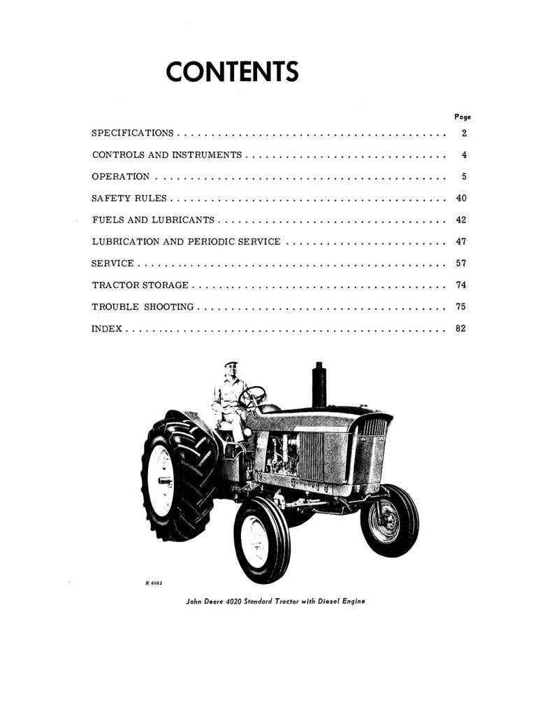 john deere owners manuals online