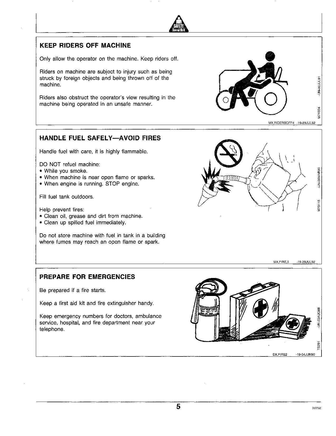 john deere stx38 owners manual