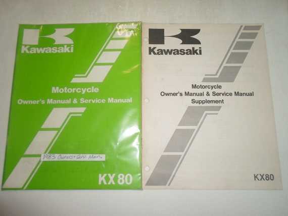 kawasaki motorcycle owners manual