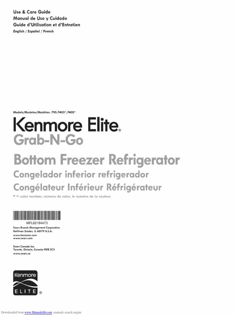 kenmore oven owners manual