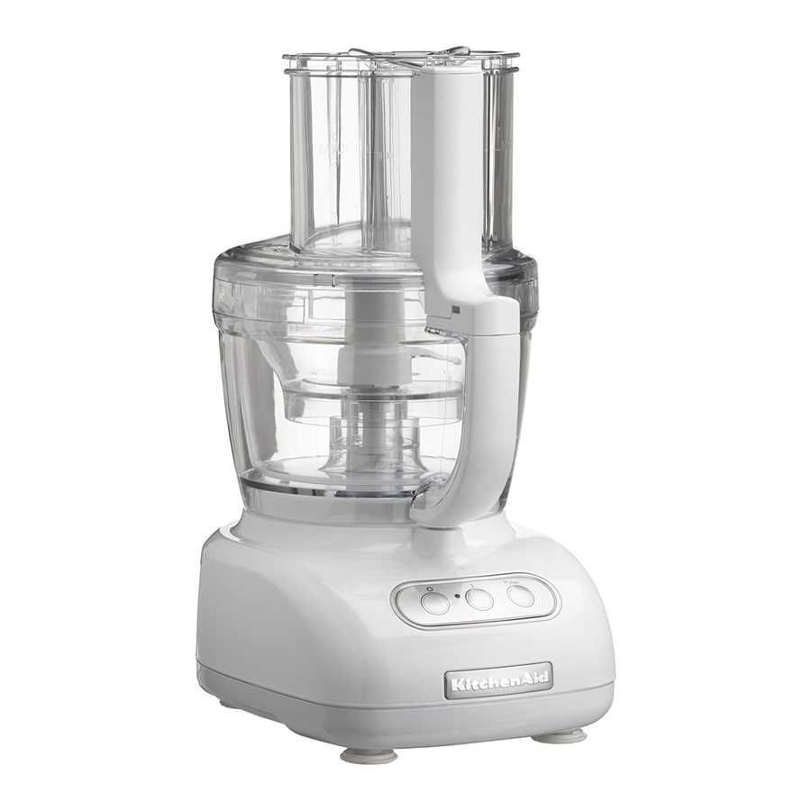 kitchenaid food processor owners manual