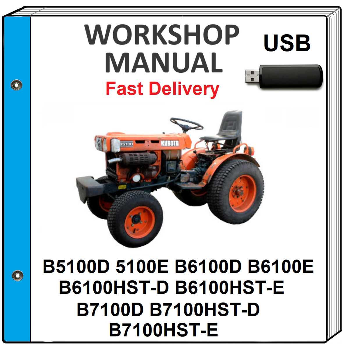 kubota b7100 hst owners manual