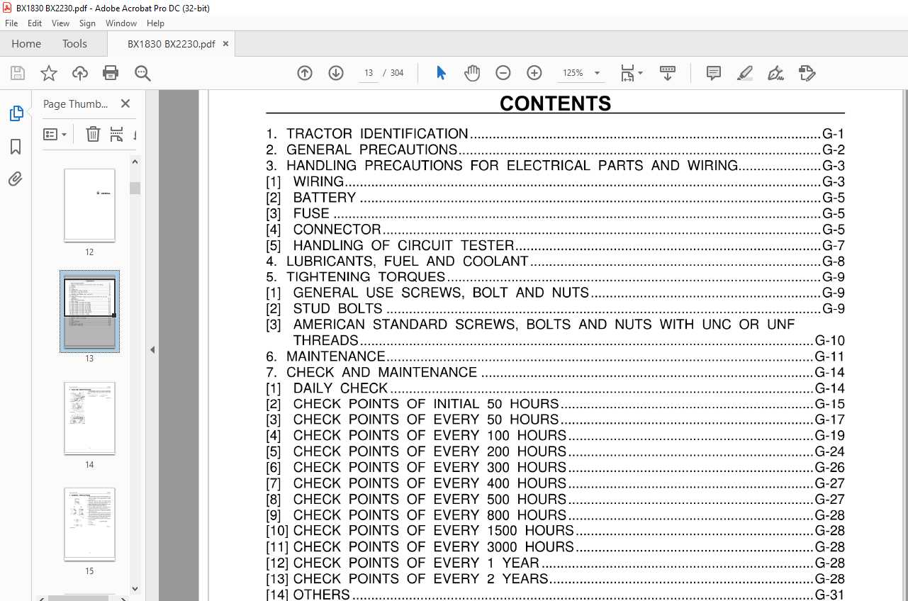 kubota bx2230 owners manual