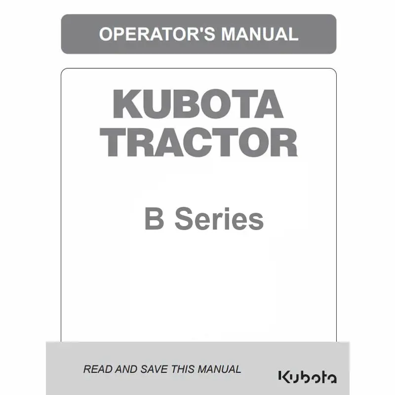 kubota bx2230 owners manual