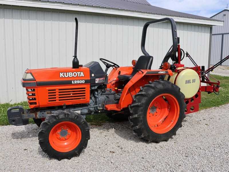 kubota l2500 owners manual