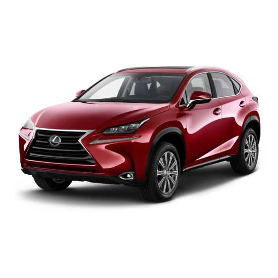 lexus nx 200t owners manual