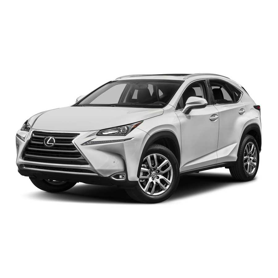 lexus nx 200t owners manual