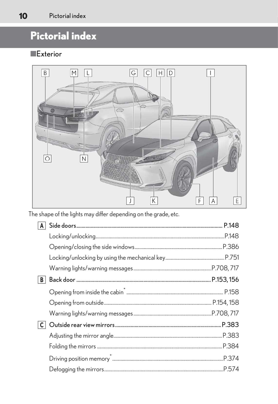 lexus rx owners manual