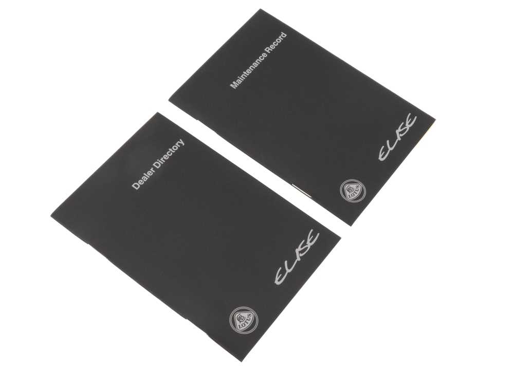 lotus elise owners manual