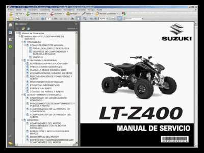 ltz 400 owners manual