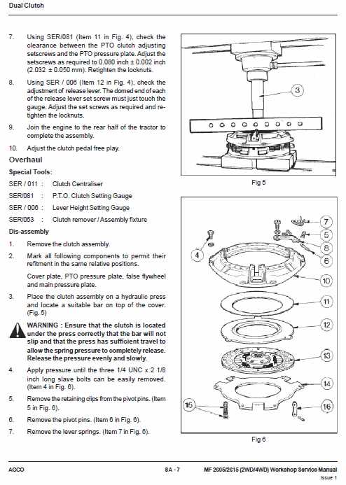 massey ferguson 2615 owners manual