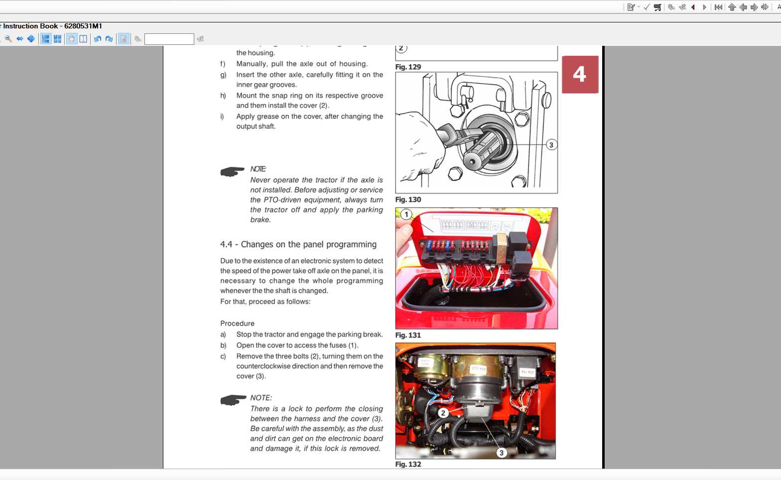 massey ferguson gc1723e owners manual