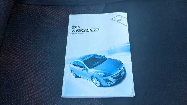 mazda axela 2010 owners manual