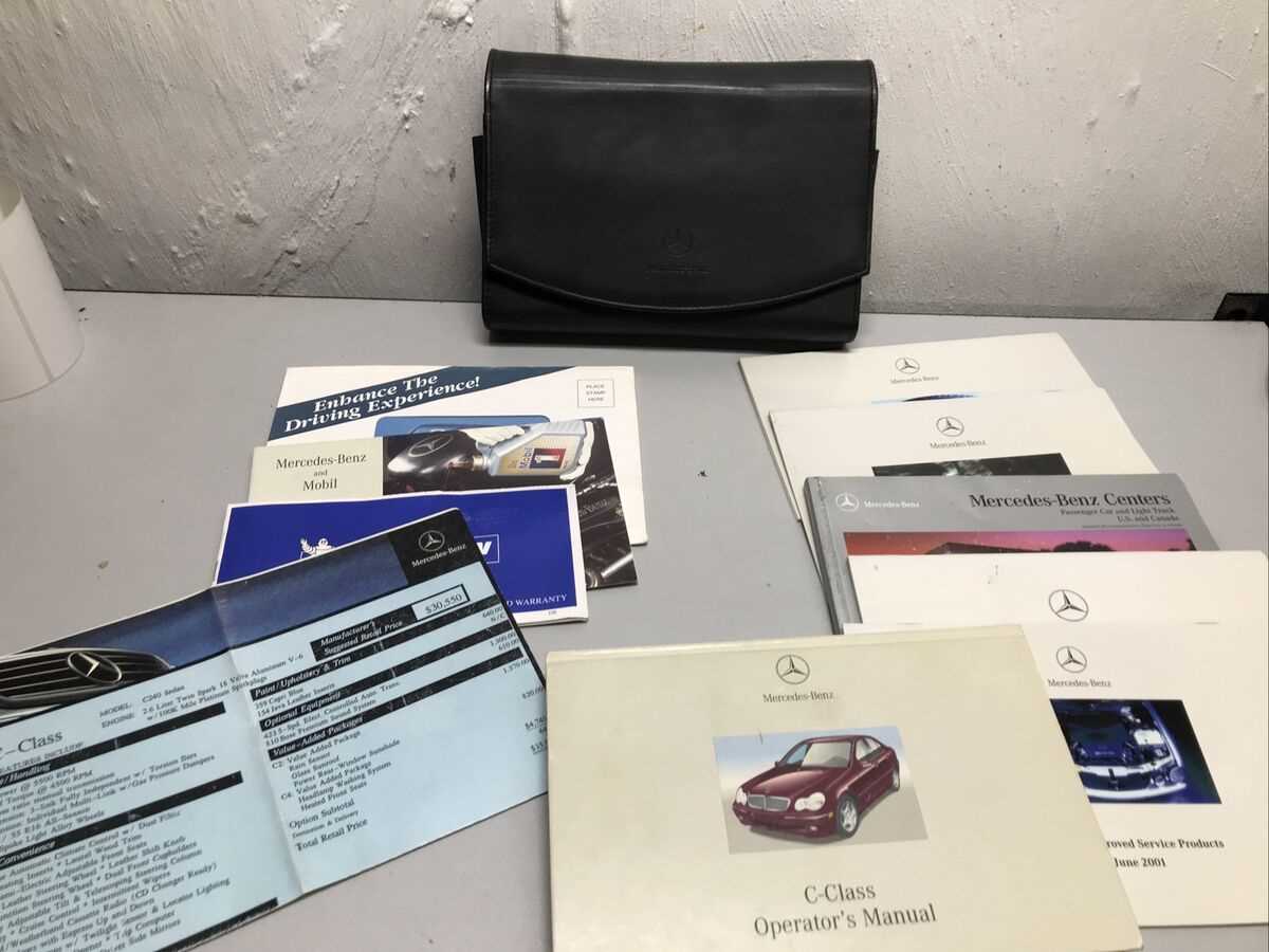 mercedes benz 2005 c240 owners manual