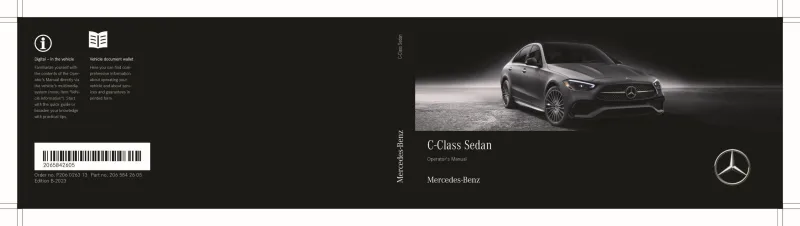 mercedes c300 owners manual