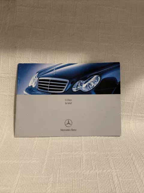 mercedes w203 owners manual