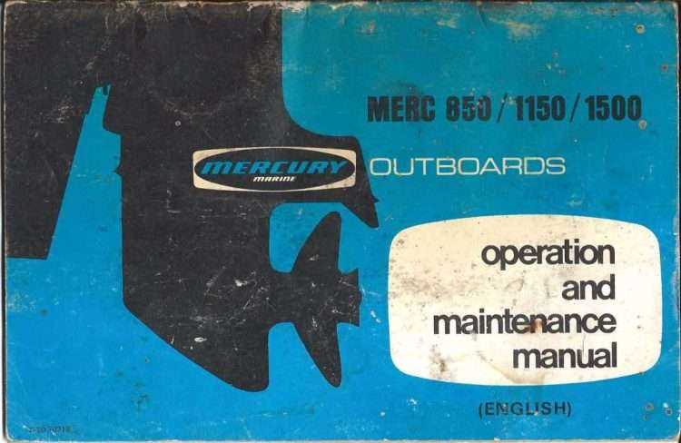 mercury 115 owners manual