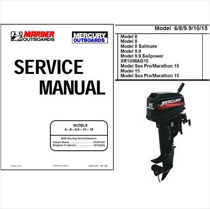 mercury 9.9 hp 4 stroke outboard owners manual