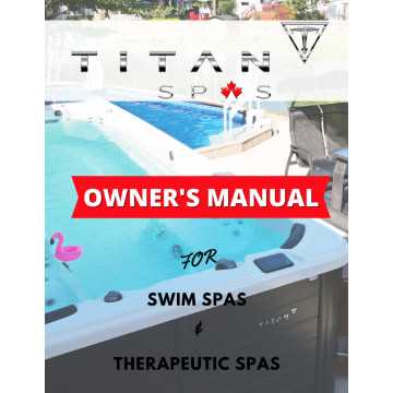 morgan spa owners manual